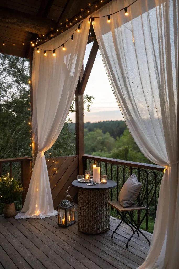 Hang Outdoor Curtains