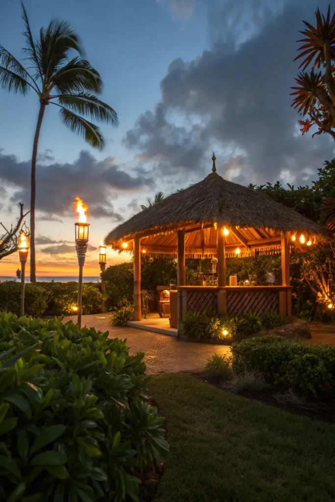 Mood Lighting Tiki Hut