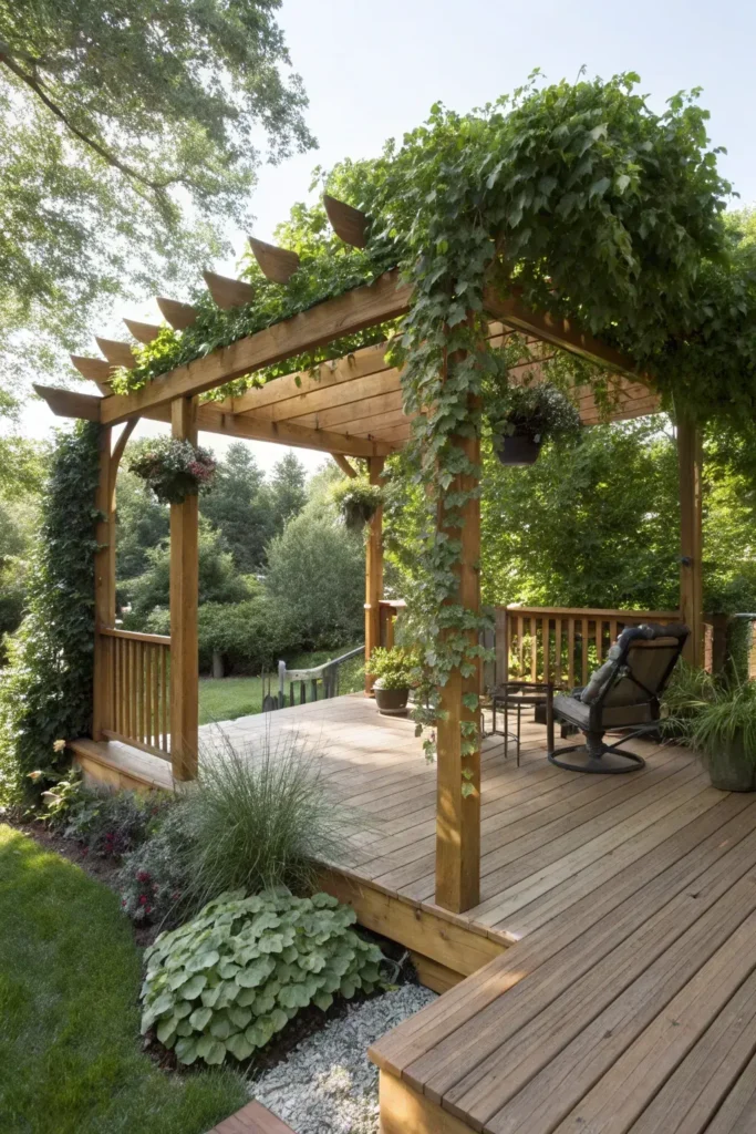 Pergola on Small Deck