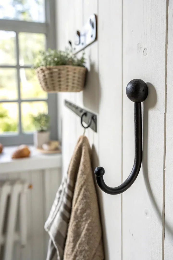 Embrace the elegance of simplicity with monochrome clay hooks – where craftsmanship meets minimalist beauty.