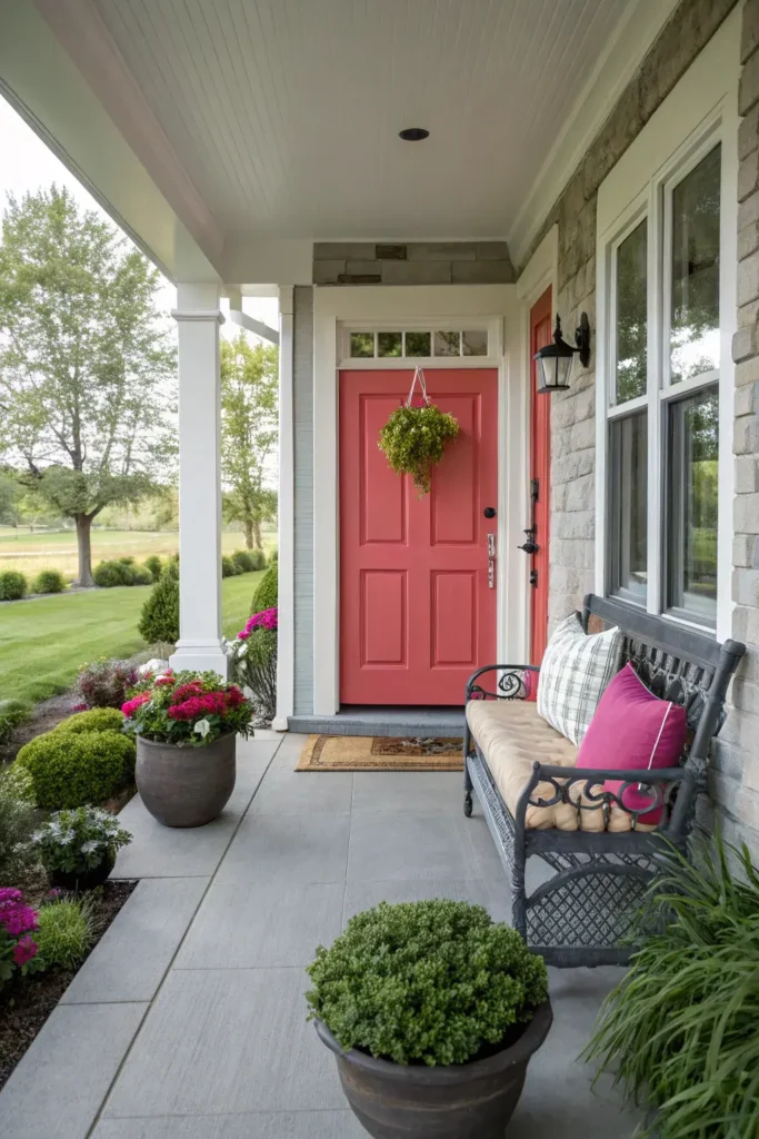 Bold Colour Front Door