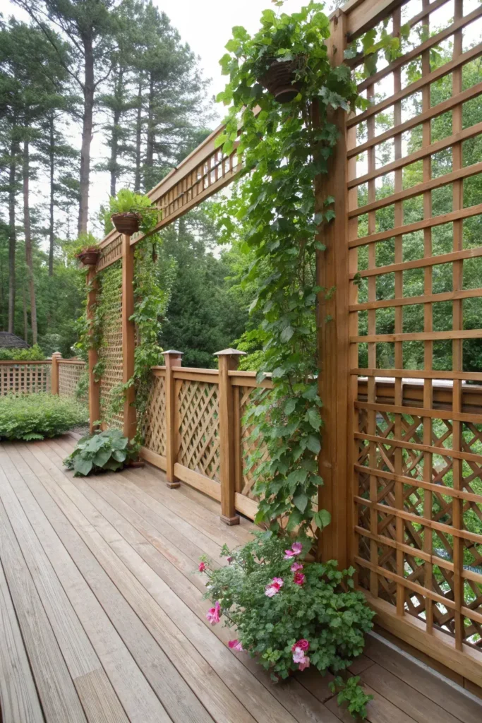 Install Lattice Panels