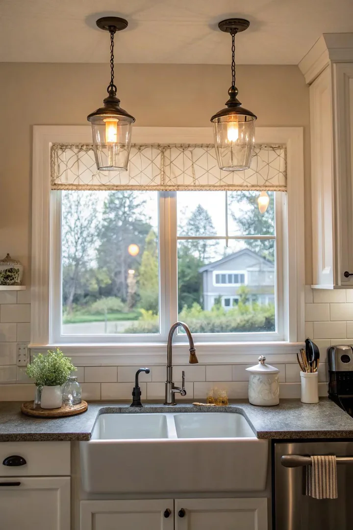 Flush mounts provide versatile lighting solutions for kitchens with low ceilings.